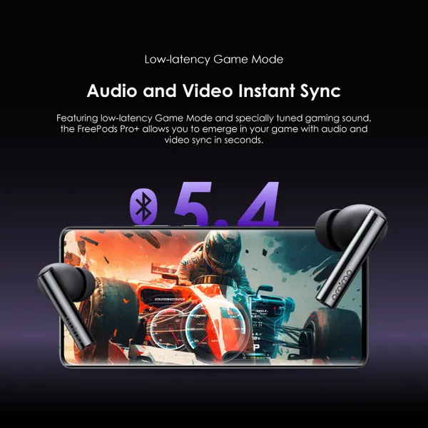 Oraimo Freepods Pro+ Hybrid ANC True Wireless Earbuds E108DC - Image 6