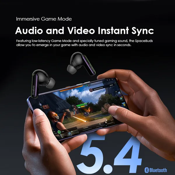 Oraimo SpaceBuds ANC True Wireless Earbuds Customized Voice Prompt OTW-630 - Image 3