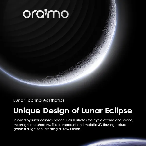 Oraimo SpaceBuds ANC True Wireless Earbuds Customized Voice Prompt OTW-630 - Image 14