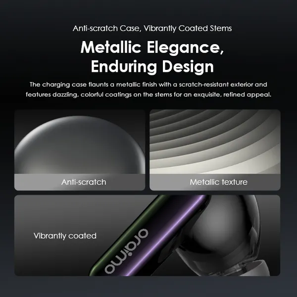 Oraimo SpaceBuds ANC True Wireless Earbuds Customized Voice Prompt OTW-630 - Image 8