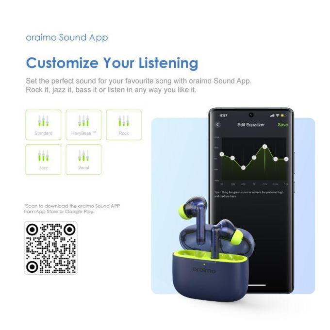 Oraimo FreePods Lite ENC True Wireless Earbuds- OTW 330 - Image 11