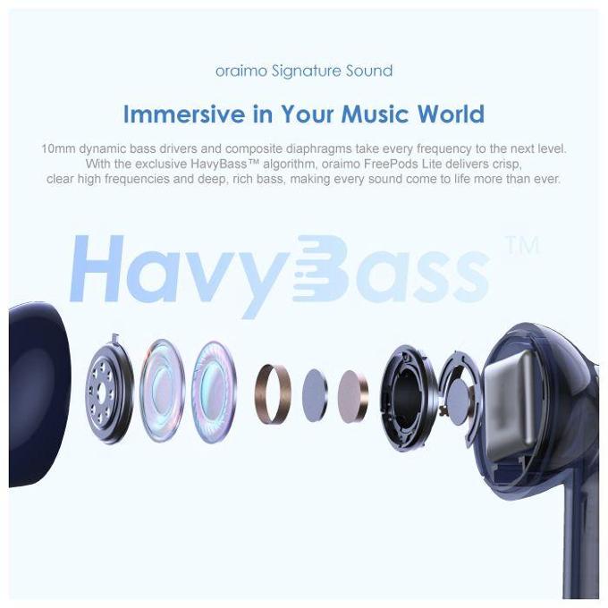 Oraimo FreePods Lite ENC True Wireless Earbuds- OTW 330 - Image 9