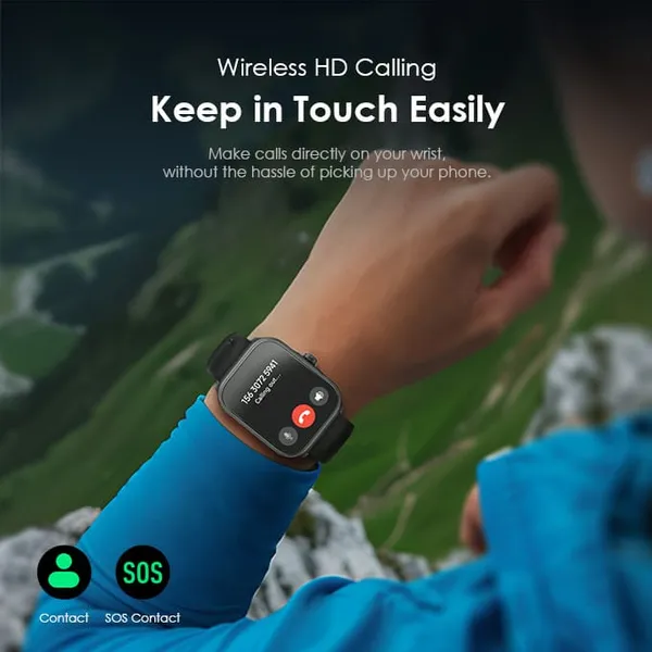 Oraimo Watch Nova AM 2.01" AMOLED Screen Curved Cover Smart Watch - Image 7